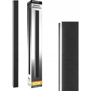 Kinkiet LVT LVT Lara 1577 kinkiet zewnętrzny lampa ścienna 1x60W LED 4000K czarny 14148922 5904703008941
