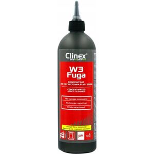 Clinex Koncentrat CLINEX W3 Fuga, do czyszczenia fug i spoin, 500 ml 14149465 5907513275473
