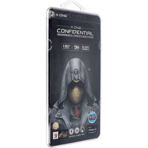X-One Szkło hartowane X-ONE Full Cover Extra Strong Privacy - do iPhone 15 Pro Max (full glue) czarny 14150540 5903396216251