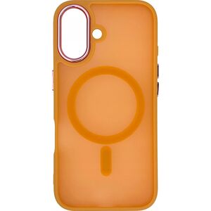 Hurtel Etui Magnetic Collection MagSafe na iPhone 16 - pomarańczowe 14150686 5907769363788