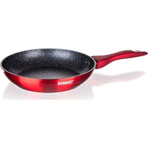Patelnia Banquet PATELNIA GRANITOWA 28cm BANQUET METALLIC RED 14159012 8591022550489