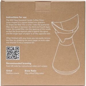 MiiR Miir - Filtry do zaparzacza New Standard Carafe 100 sztuk 14162917 840150805205