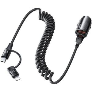 Ładowarka Remax ŁAD SAM. REMAX RUICHY SERIES 45W RCC356 + KABEL LIGHTING/USB-C BLACK 14177488 6972174158181