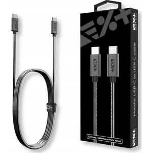 Kabel USB NEXT ONE NEXT ONE Kabel Metallic USB-C / USB-C 1,2 m space gray 14178335 5940714050623