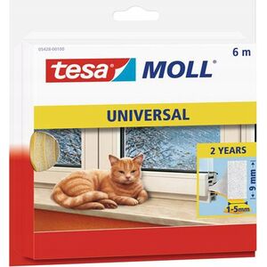 Tesa tesamoll Schaumstoff Universal 1m x 5mm weiß 14178830 4042448102720