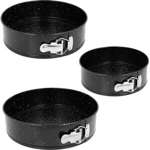 Brunbeste TORTOWNICE FORMY GRANITOWE DO PIECZENIA 3 SZT. 18/20/22 cm 2550 14225856 5906716925505