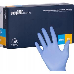 Rękawice nitrylowe, EASYCARE, 100 szt., rozmiar M, niebieskie 14232967 5907996822997