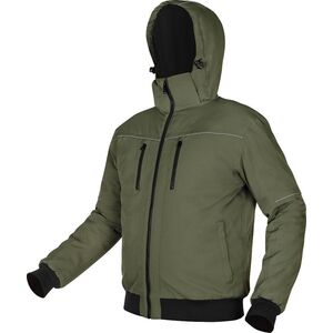 Kurtka męska Neo Tools Kurtka ocieplana z kapturem OUTDOOR, zielona, rozmiar XXL 14237713 5907558472967