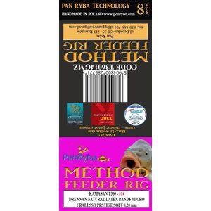 Pan Ryba Przypon Method Feeder rozmiar 14 / Gumka Pan Ryba 14239352 5904800285771
