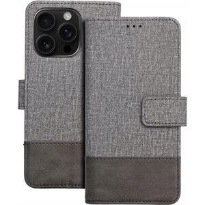 OEM Kabura GOMMA Book do IPHONE 16 szary 14243732 5903396327421