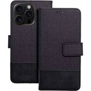 OEM Kabura GOMMA Book do IPHONE 16 czarny 14243734 5903396327407