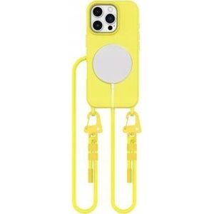 Tech-Protect Etui Tech-Protect MagNecklace MagSafe ze smyczą na iPhone 16 Pro Max - zółte 14243851 5906302375950