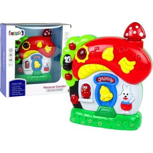 LeanToys Grający Muzyczny Domek Dla Niemowląt Zwierzątka 14246961 5904665999707