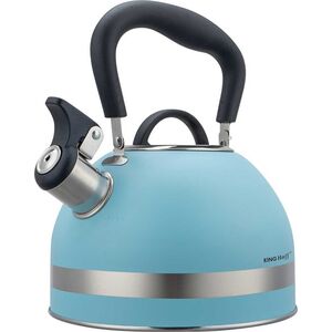 KingHoff CZAJNIK 1,8L Z GWIZDKIEM KINGHOFF KH-1857 NIEBIESKI 14253834 5908287218574