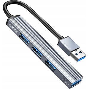 HUB USB Orico Orico Hub USB 5Gbps 1*USB-A 3.1, 3*USB-A 2.0, aluminiowy 14265505 6942227107824