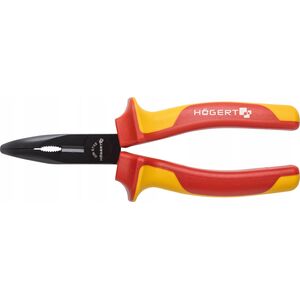 Högert Technik Szczypce wydłużone, wygięte 200mm, 1000V, VDE 14268140 5901867199416