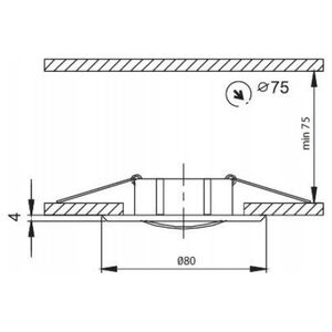 GREENLUX FaroForm Axl FF002181.0 oczko halogenowe oprawa sufitowa ruchoma 1x35W GU5,3 / GU10 MR16 perłowy matowy chrom / nikiel 14268192 5903021605887