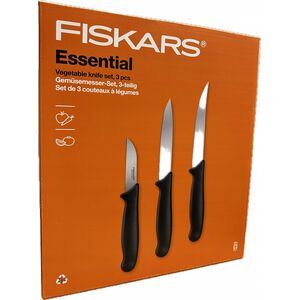 Fiskars FISKARS ZESTAW 3 NOŻY DO WARZYW ESSENTIAL 14268610 6424002015635