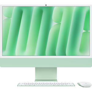 Komputer Apple iMac 24 M4 / 16 GB / 256 GB / 8R GPU / MacOS Retina 4,5K Zielony (MWUE3ZE/A)