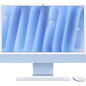 Komputer Apple iMac 24 M4 / 16 GB / 256 GB / 8R GPU / MacOS Retina 4,5K Niebieski (MWUF3ZE/A)