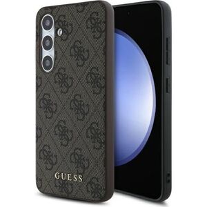 Guess Guess GUHCS24FEG4GFBR S24 FE S721 brown/brown hardcase 4G Metal Gold Logo 14389823 3666339386368