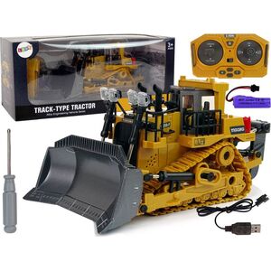 LeanToys Spychacz Zdalnie Sterowany 2.4 G Pilot Ruchoma Łyżka LEAN Toys 14394660 5905214976040