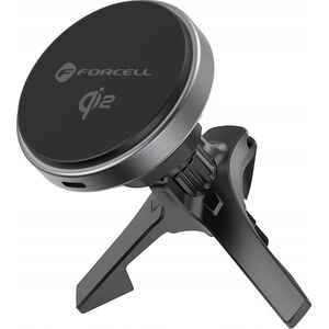 ForCell FORCELL F-GRIP Rapid Charge uchwyt samochodowy z ładowaniem indukcyjnym Qi2 15W kompatybilny z MagSafe szary 14397929 5903396321887