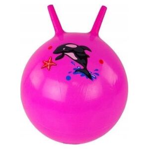 LeanToys Piłka Do Skakania Skoczek 45 cm Różowy LEAN Toys 14399750 5905679072912