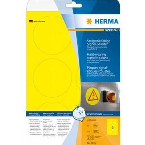 Herma Etykiety samoprzylepne fi 85 mm (8035) 784933 4008705080354