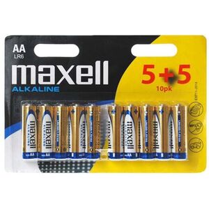 Maxell Bateria AA / R6 10 szt.