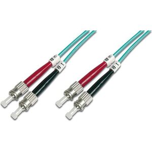 Digitus Patch cord światłowodowy, wielomodowy, OM 3, ST/ST, 3m (DK-2511-03/3)