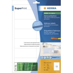 Herma Etykiety Premium A4, białe, papier matowy, 300 szt. (5056) 785466 4008705050562