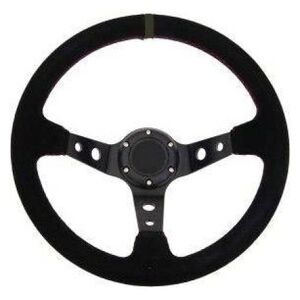 MTuning Kierownica Pro 350mm offset:80mm Zamsz Black