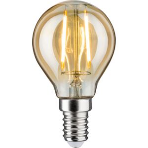 Paulmann Źródło LED Kropla 2,6W 230V 260lm E14 2500K Złoty