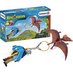 Figurka Schleich Dinosaurs - Pościg z plecakiem odrzutowym (SLH41467)