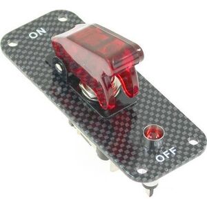 MTuning_F Włącznik PRO 1 Master Red Carbon
