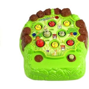 LeanToys Gra Zręcznościowa Uderzanie Bobrów Młoteczkiem