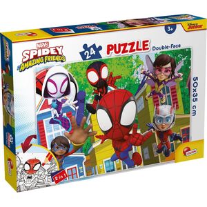 Lisciani LISCIANI MARVEL PUZZLE DF PLUS 24 SPIDEY - THIS IS A TEAM!. 13048617 8008324099665