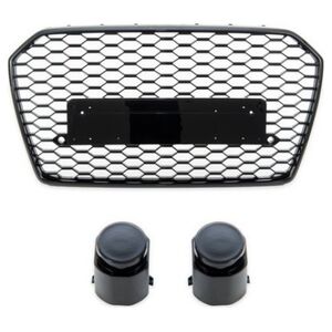 MTuning Grill sportowy Gloss Black AUDI A6 C7 Facelift 2015-2018