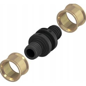 Tece TECEfloor - Złącze naprawcze zaciskowe z PPSU do rur SLQ Al./PE-RT 16 x 16 mm