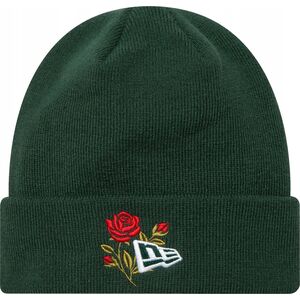 New Era New Era Rose Icon Cuff Knit Beanie Hat 60580736 Zielone OSFM 14211561 198061289509