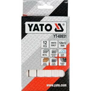 Yato YATO KREDA TECHNICZNA 12szt. BIAŁA