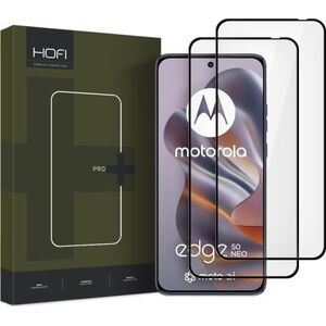 Hofi SZKŁO HARTOWANE HOFI GLASS PRO+ 2-PACK MOTOROLA EDGE 50 NEO BLACK