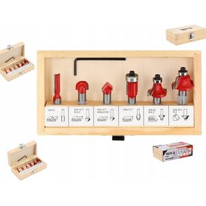 Yato YT.WID.CUTTERS FOR WOOD.FI 8mm set. 6 pcs.
