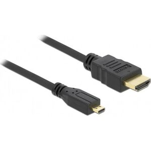 Kabel Delock HDMI Micro - HDMI 3m czarny (82663)