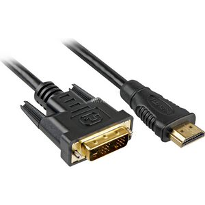 Kabel Sharkoon HDMI - DVI-D 3m czarny (4044951009060)