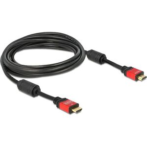 Kabel Delock HDMI - HDMI 5m czerwony (84335)