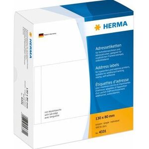 Herma Etykiety adresowe 130x80 mm 4331
