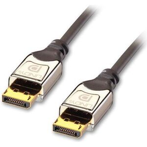 Kabel Lindy DisplayPort - DisplayPort 0.5m srebrny (41530)