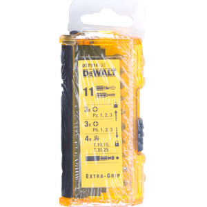 Dewalt Zestaw końcówek wkrętarskich 11szt. + uchwyt magnetyczy DT7916